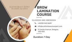 Enrol To The Brow Lamination Course Including Fu