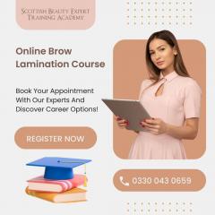 Join Our Online Brow Lamination Course To Enter 