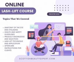 Online Lash Lift Course Including Full Kit - Sco