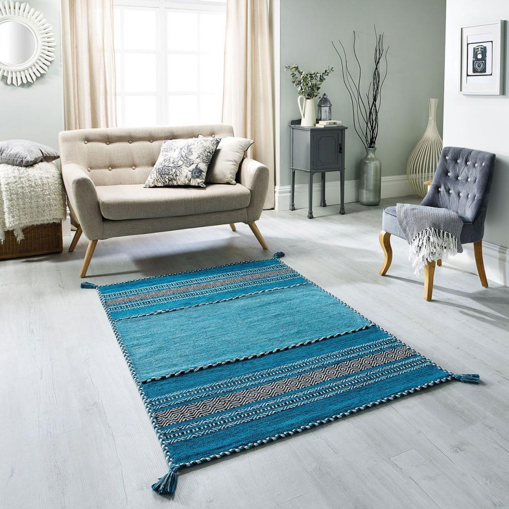 Enhance Your Dcor with Captivating Striped Rugs 3 Image