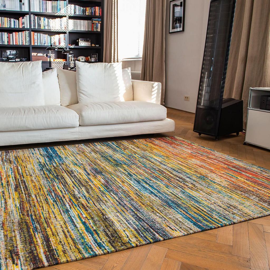 Enhance Your Dcor with Captivating Striped Rugs 5 Image