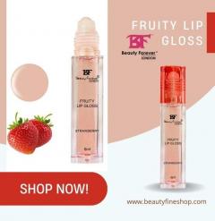 Strawberry Roller Ball Gloss Fruity Lip Gloss By