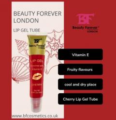 Cherry Lip Gel Tube By Bf Beauty Forever London