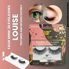 Faux Mink 3D Eyelashes Louise 113Textured And In