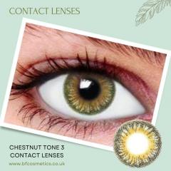 3 Tone Chestnut Contact Lenses 90 Days By Beauty