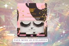 Faux Mink 3D Eyelashes-Ebony No. 120 Elegantly L