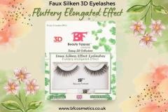 Faux Silken 3D Eyelashes- Crazy Croydon Effect 9