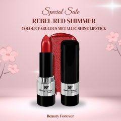 Rebel Red Shimmer Colour Fabulous Metallic Shine