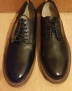 Clark Mens Black Shoes Leather Lace Up Adult Sho