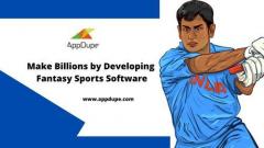 Make Billions By Developing Fantasy Sports Softw