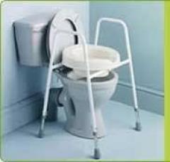 Safe And Comfortable Raised Toilet Seat Availabl