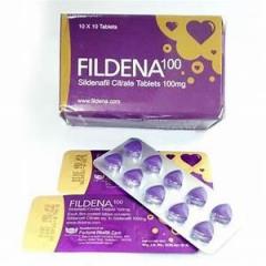 Buy Fildena 100Mg Tablets  Sildenafil Citrate 10