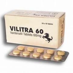 Vilitra 60Mg  Vardenafil 60Mg Tablets