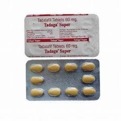 Buy Tadaga Super 60Mg Tadalafil 60 Mg Tablets