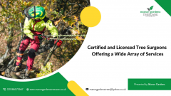 Certified And Licensed Tree Surgeons Offering A 