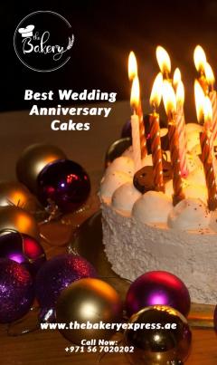 Wedding Anniversary Cakes In Dubai  Best Anniver