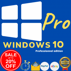 Windows 10 Pro 3264 Bit Genuine License Key