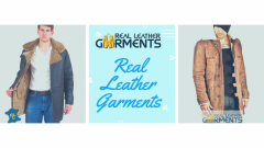 Fashionable Leather Coats And Jackets