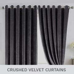 Crushed Velvet Curtains