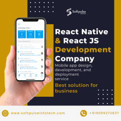 React Native App Development Services - Mobile A