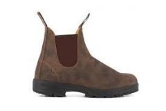 Shop Blundstone 585 Rustic Brown Leather Chelsea