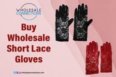 Buy Wholesale Short Lace Gloves