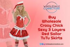 Buy Wholesale Crazy Chick Sexy 3 Layers Red Sail