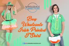 Buy Wholesale Irish Printed T-Shirt