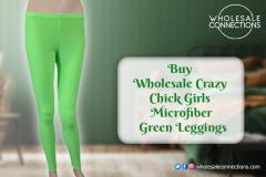 Buy Wholesale Crazy Chick Girls Microfiber Green