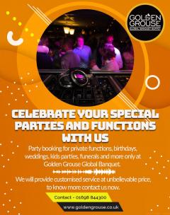Celebrate Your Special Functions With Golden Gro
