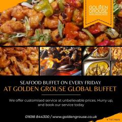 Exclusive Seafood Buffet Every Friday Only At Go