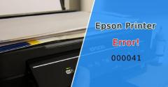 How To Fix Epson Printer Error Code 00041