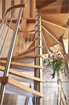 Buy Beech Hardwood Spiral Staircase In Bristol  