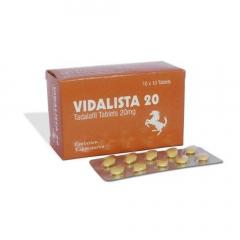 Buy Vidalista 20 Mg Dosage  Tadalafil 20 Mg