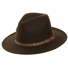 Buy Adonis & Grace Unisex Felt Trilby Hat With S