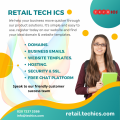 Retail Tech Ics Web Hosting - Includes Free Ssl
