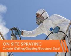 Commercial On Site Spray Painting London