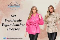 Get Wholesale Vegan Leather Dresses