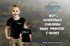 Buy Wholesale Children Swat Printed T-Shirt