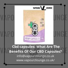 Cbd Capsules What Are The Benefits Of Our Cbd Ca