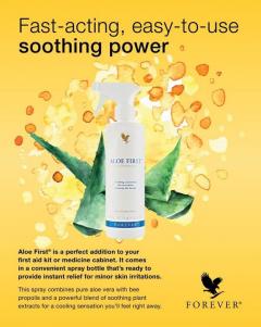 Aloe First  81 Aloe Vera In A Convenient Spray