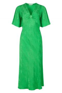 Lavaand Green Daisy Dress For Women