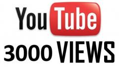 Buy 3000 Youtube Views Online With Instant Deliv