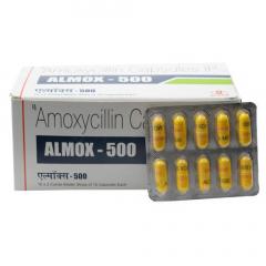 Buy Almox 500Mg Dosage Treat For Bacterial Infec