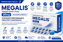 Buy Megalis 20Mg Tablets Online, Tadalafil 20