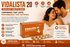 Buy Vidalista 20Mg Tablets Online, Tadalafil Dos