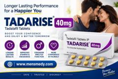 Buy Tadarise 40 Mg Tablets Online, Tadalafil Dos