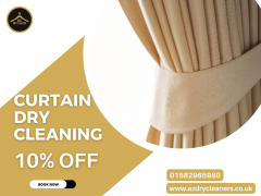 Get Curtain Dry Cleaning Services In Luton