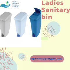 Premium Ladies Sanitary Bin  Pipers Hygiene Ltd 