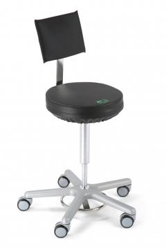 Surgeons Stool With Backrest - Includes Pad  Ane